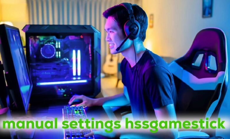 manual settings hssgamestick