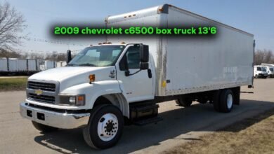 2009 chevrolet c6500 box truck 13'6
